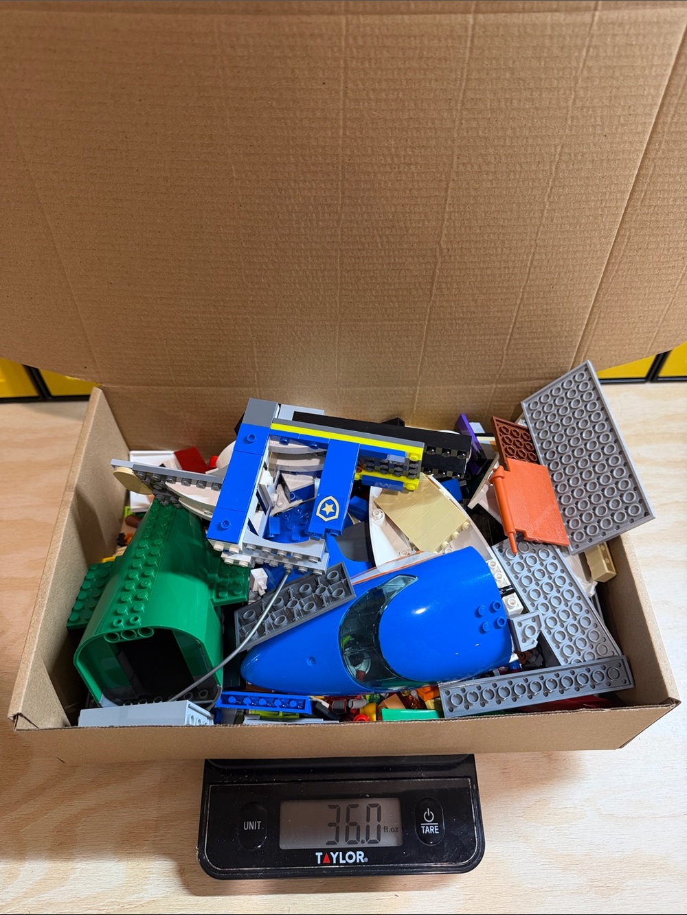 Bulk Mixed Lego Bricks Parts Pieces Lot, Clean Genuine Lego 2 LB